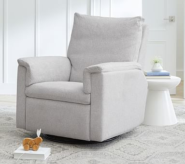 Dream Manual &amp; Power Swivel Glider Recliner | Pottery Barn Kids