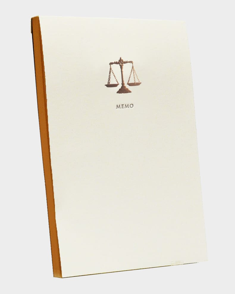 Bell'INVITO Justice Scales Jotter | Neiman Marcus