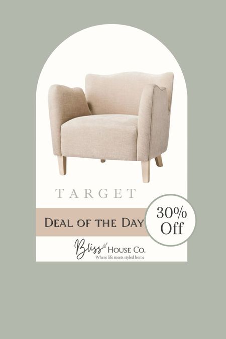 Target Deal of the Day! 🛋️✨

Snag this stylish and cozy chair for 30% off! Perfect for adding a touch of elegance to any room. Don’t miss out on this amazing deal brought to you by Bliss House Co. 💕🏡

#LTKSummerSales #LTKHome #LTKStyleTip