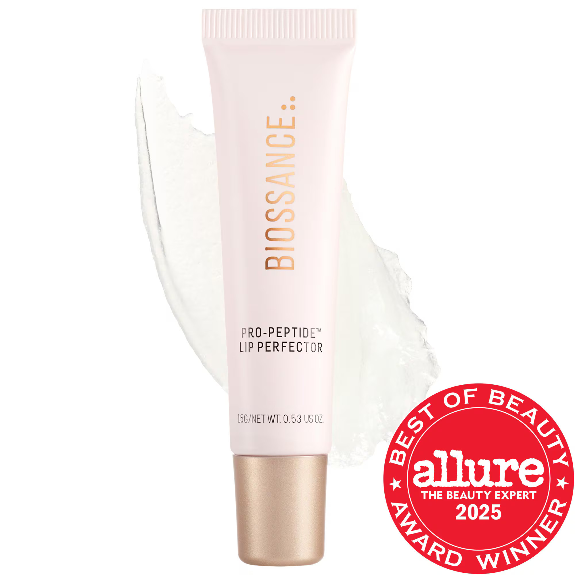 Biossance Pro-Peptide Hydrating Lip Perfector Balm with Hyaluronic Acid 0.5 oz / 15 g | Sephora (US)