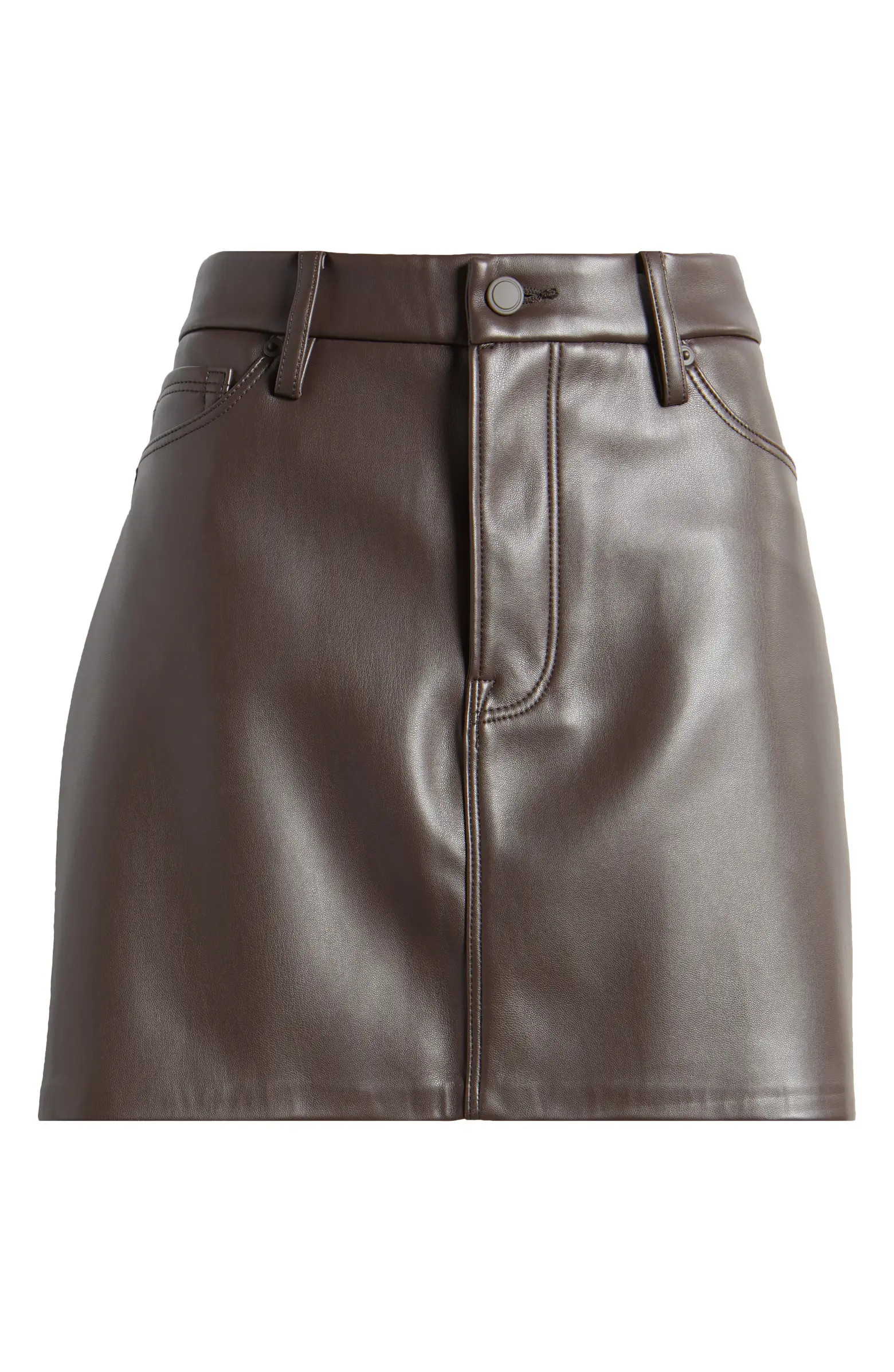 Good American Faux Leather Miniskirt | Nordstrom | Nordstrom