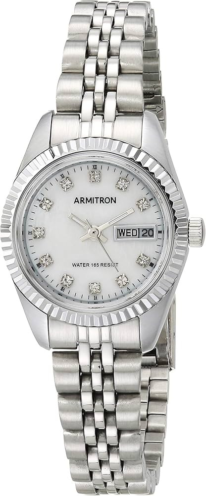 Armitron Women's Premium Crystal Accented Bracelet Watch | Amazon (US)