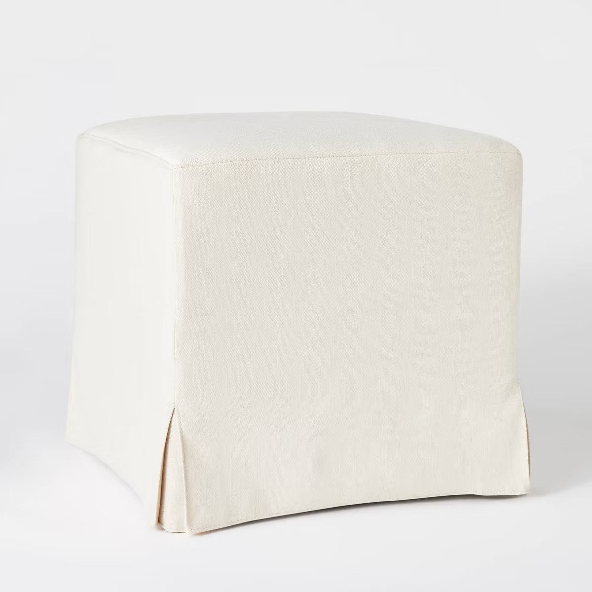 Lynwood Slipcover Cube Ottoman - Threshold™ designed with Studio McGee | Target
