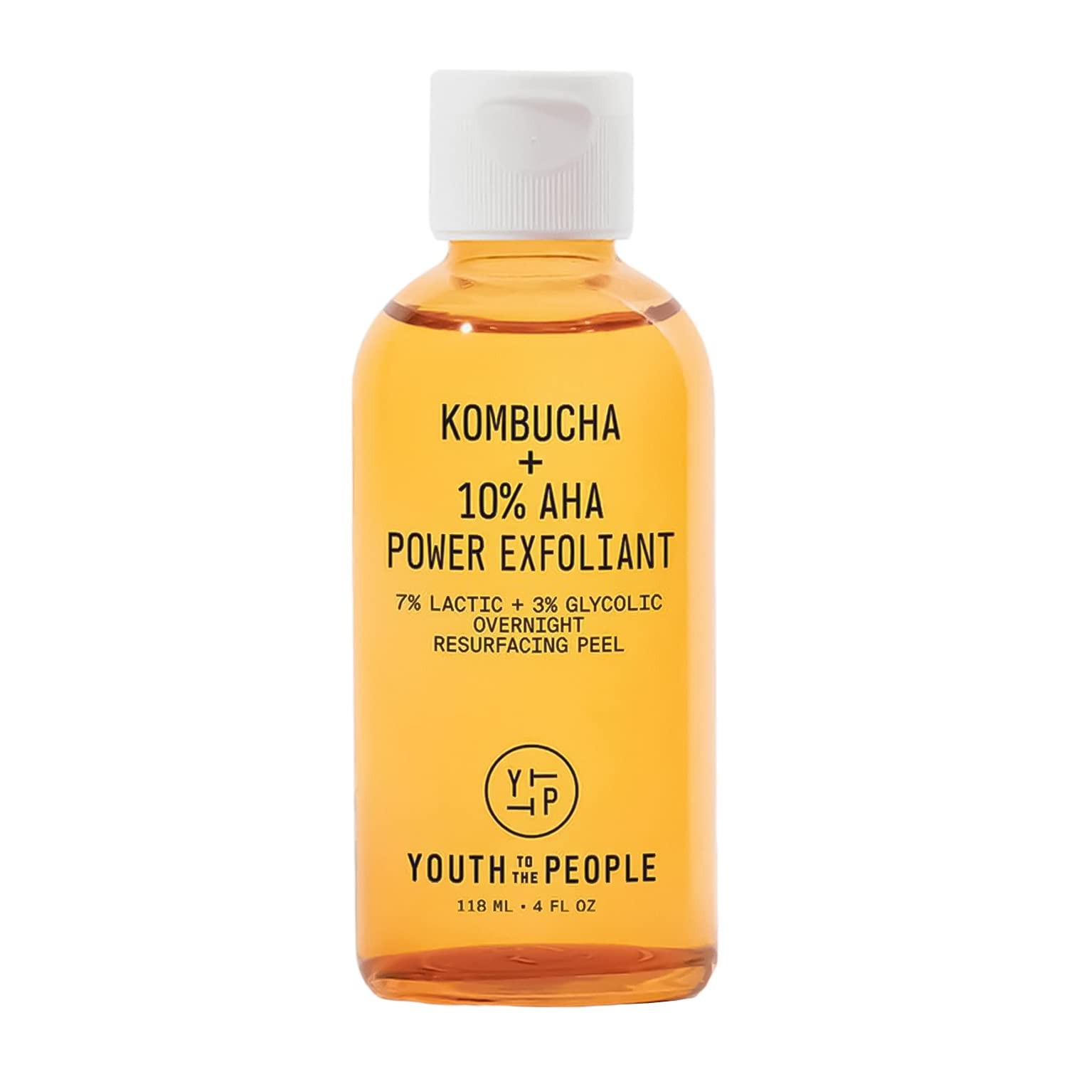 Youth To The People Kombucha + 10% AHA Power Exfoliant - Overnight Liquid Face Peel + Dark Spot C... | Amazon (US)