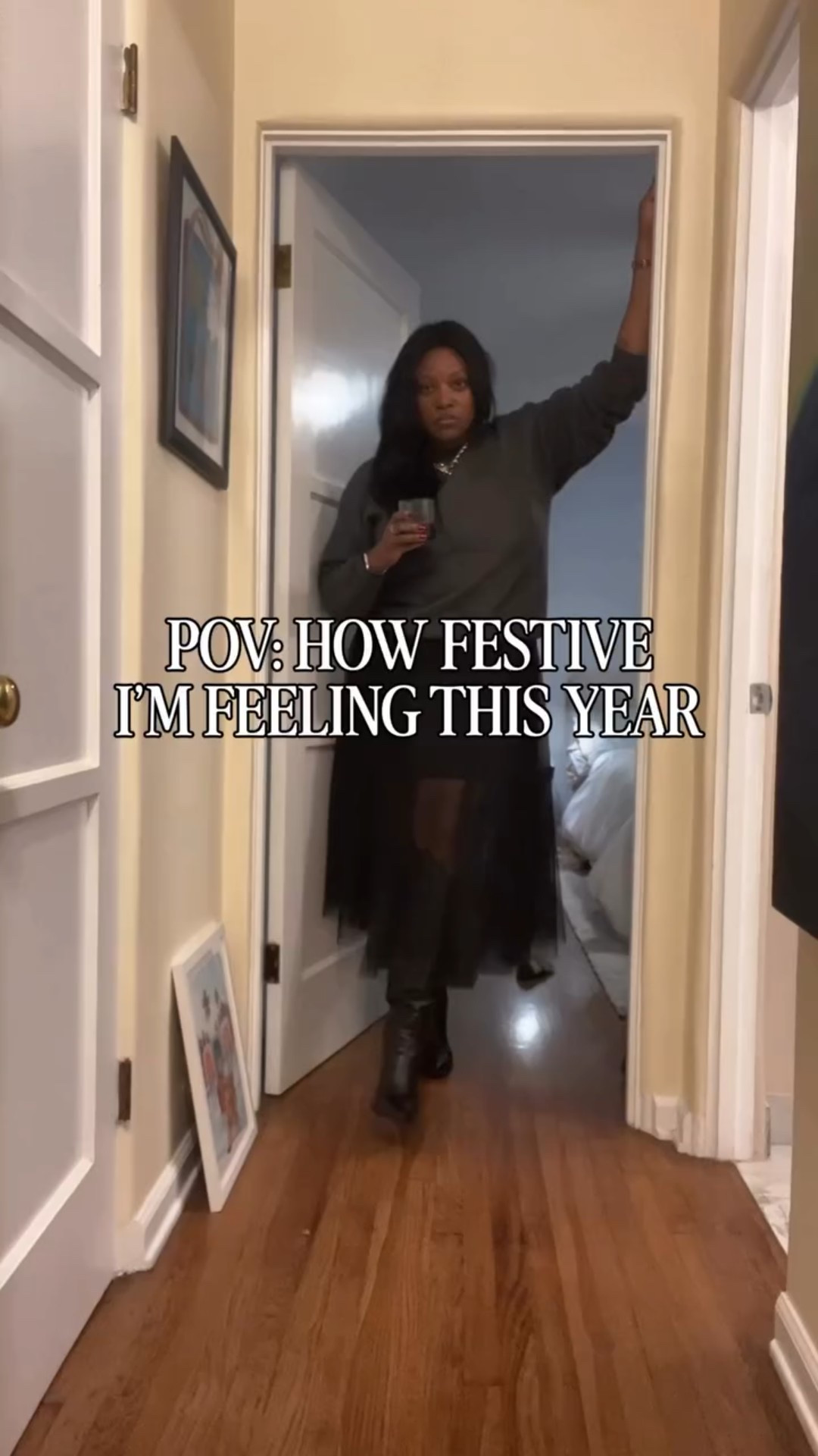 I’m festive on the inside 🫶🏾🎄#christmas2025