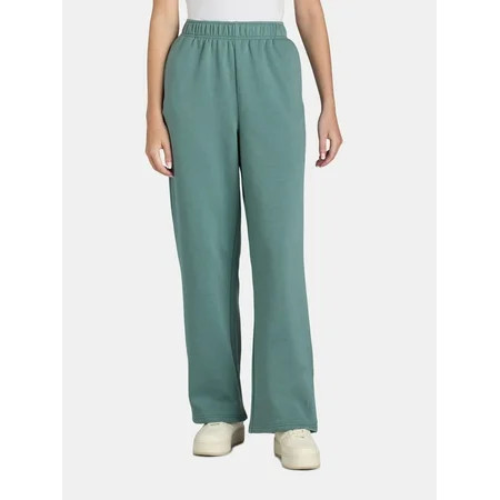 Athletic Works Women s Fleece Pants with Pockets Sizes XS-XXXL | Walmart (US)