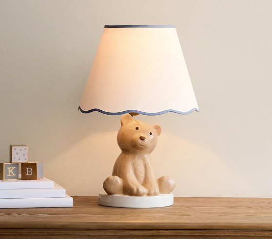 Teddy Bear Table Lamp (16.5") | Pottery Barn Kids