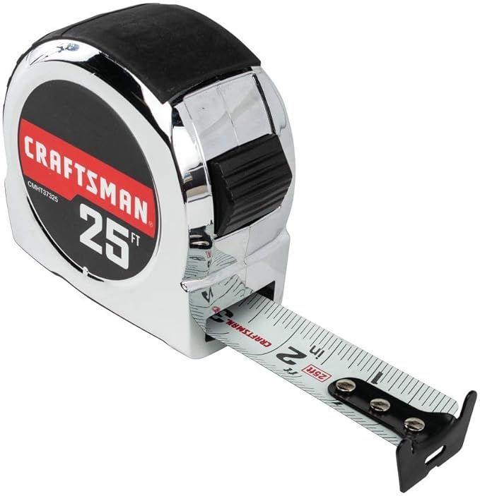 CRAFTSMAN Tape Measure, 25-Foot (CMHT37325S) | Amazon (US)