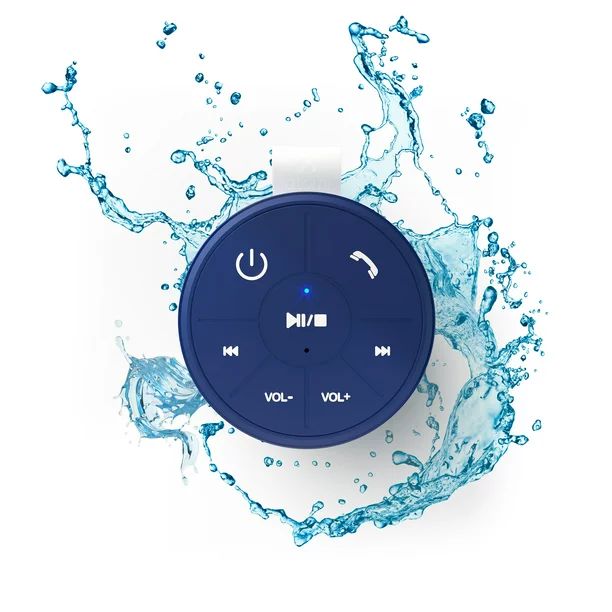 Atomi Bluetooth 5W 3.25-Inch Circle Navy Shower Speaker, 1 Each - Walmart.com | Walmart (US)