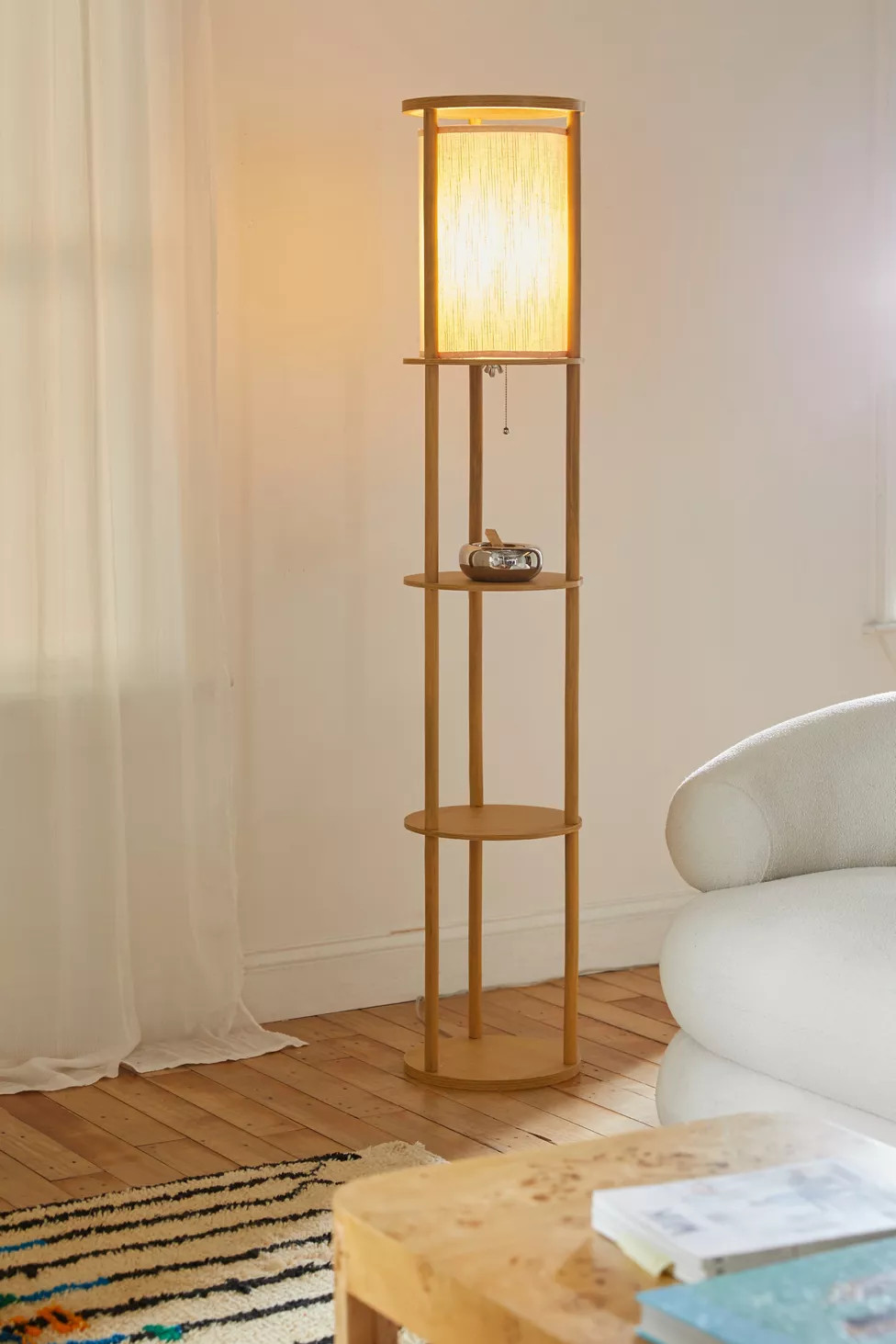 Stewart Shelf Floor Lamp | Urban Outfitters (US and RoW)