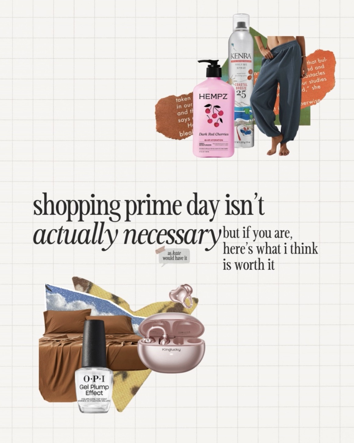 Prime Day can be… a lot. And while not every deal is actually a deal👀, these are the products that either made it into my cart, are already in my house, or are good enough that I’d happily buy them again.💯

Think of this as less “BUY EVERYTHING!” and more “your extremely opinionated internet friend did the scrolling for you.”🤍

#LTKSaleAlert #LTKdayinmylife #LTKmomlife