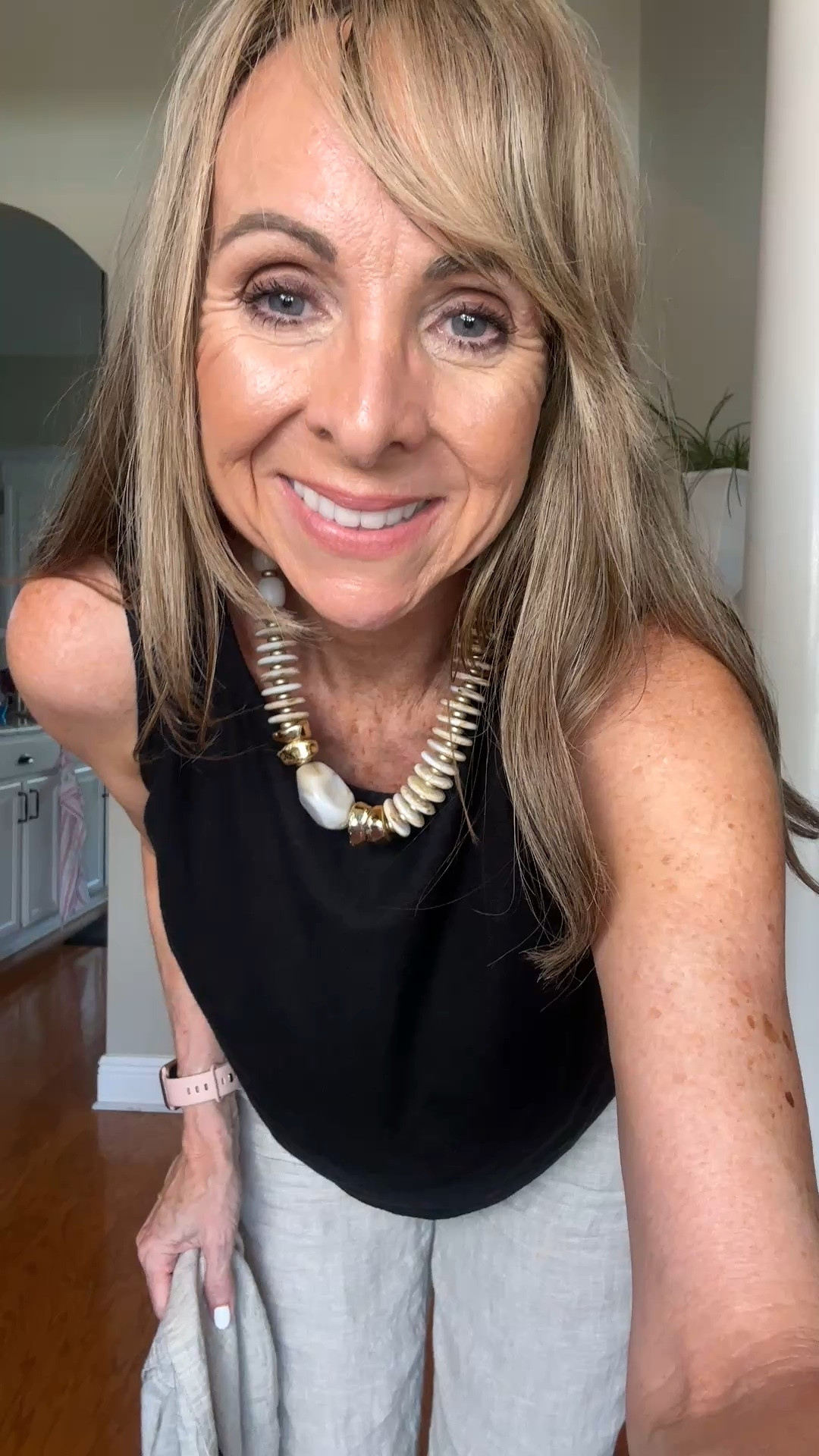 Great for warm weather! The tank is a linen blend so it won’t wrinkle. Great for staying cool but stylish. 

#LTKSeasonal #LTKOver40