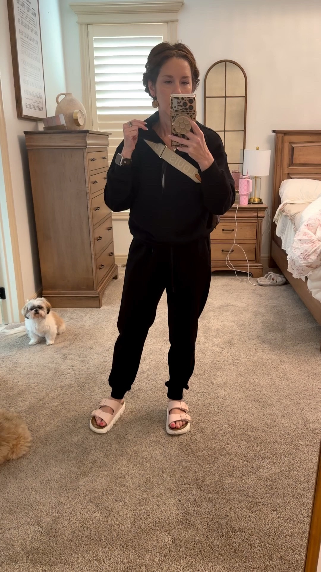 Love this jogger set from Pinspark! Elevated look at an affordable piece. 

Comes in petite, regular and tall & perfect non wrinkle fabric for travel 

Comes in 12 different colors too! 

#LTKPetite #LTKootd #LTKTravel