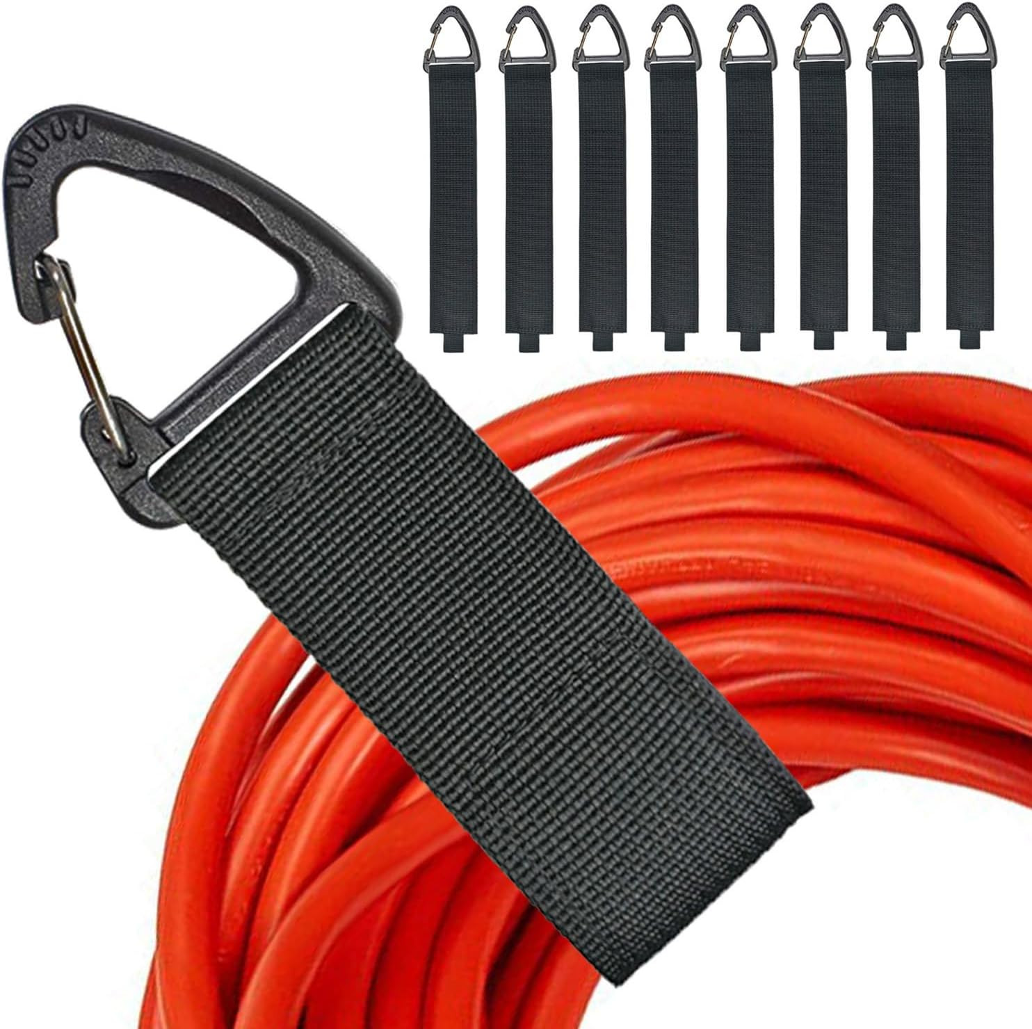 ZTSXLLIM Extension Cord Organizer Garage Organization with Carabiner 8 Pack | Amazon (US)