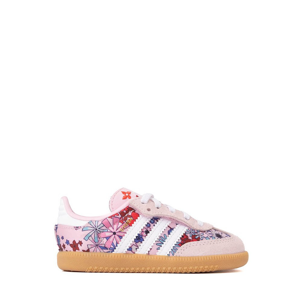 adidas x Liberty London Samba OG Comfort Closure Elastic Lace Athletic Shoe - Baby / Toddler - Cl... | Journeys