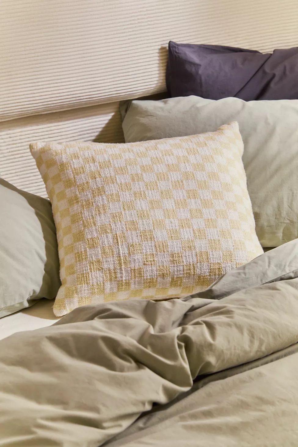 Checkerboard Throw Pillow | Urban Outfitters (US and RoW)