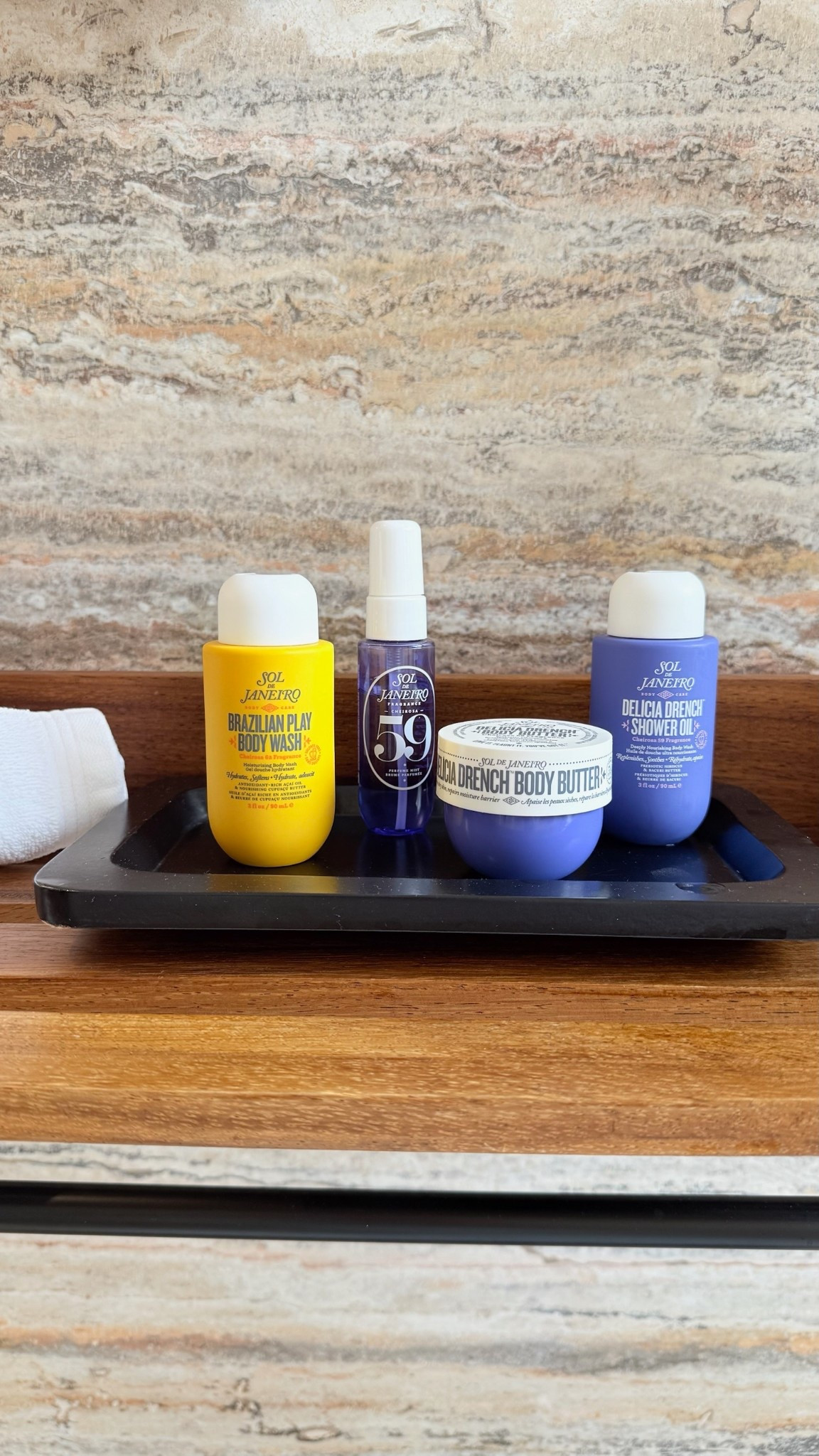 Hotel room line-up 🥥🤎

#LTKmomlife #LTKselfcare #LTKgrwm