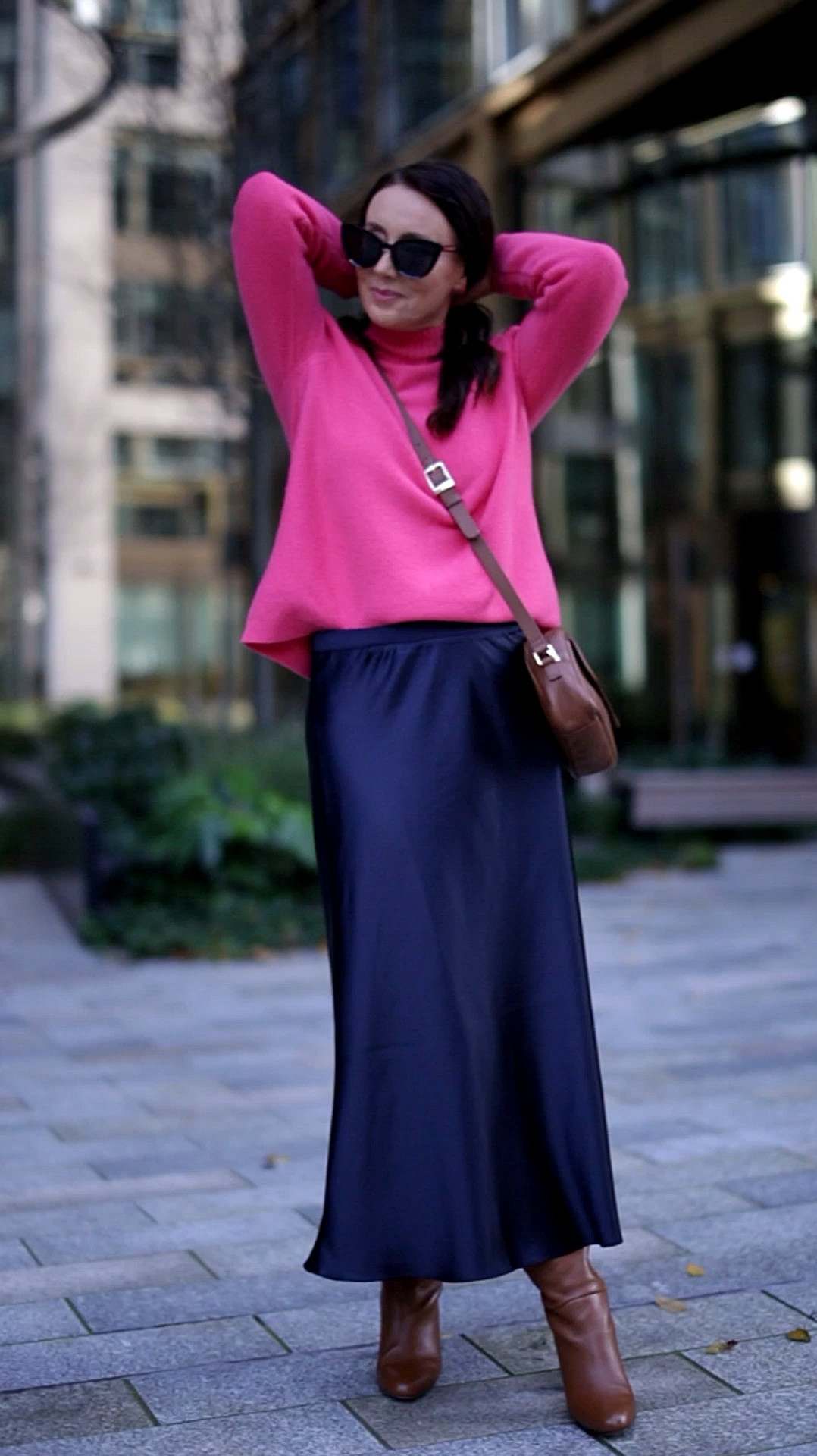 Navy with a pop of pink 💙💖

#LTKuk #LTKover50style #LTKautumn