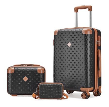 3 piece hard shell luggage.
Under $60 for the set! 🤩
#simplysweetsouthernstyle #TravelEssentials #WalMartTravel #TravelFinds #AmazonTravel #Travel #Amazon #WalMart

#LTKGiftGuide #LTKTravel #LTKFamily