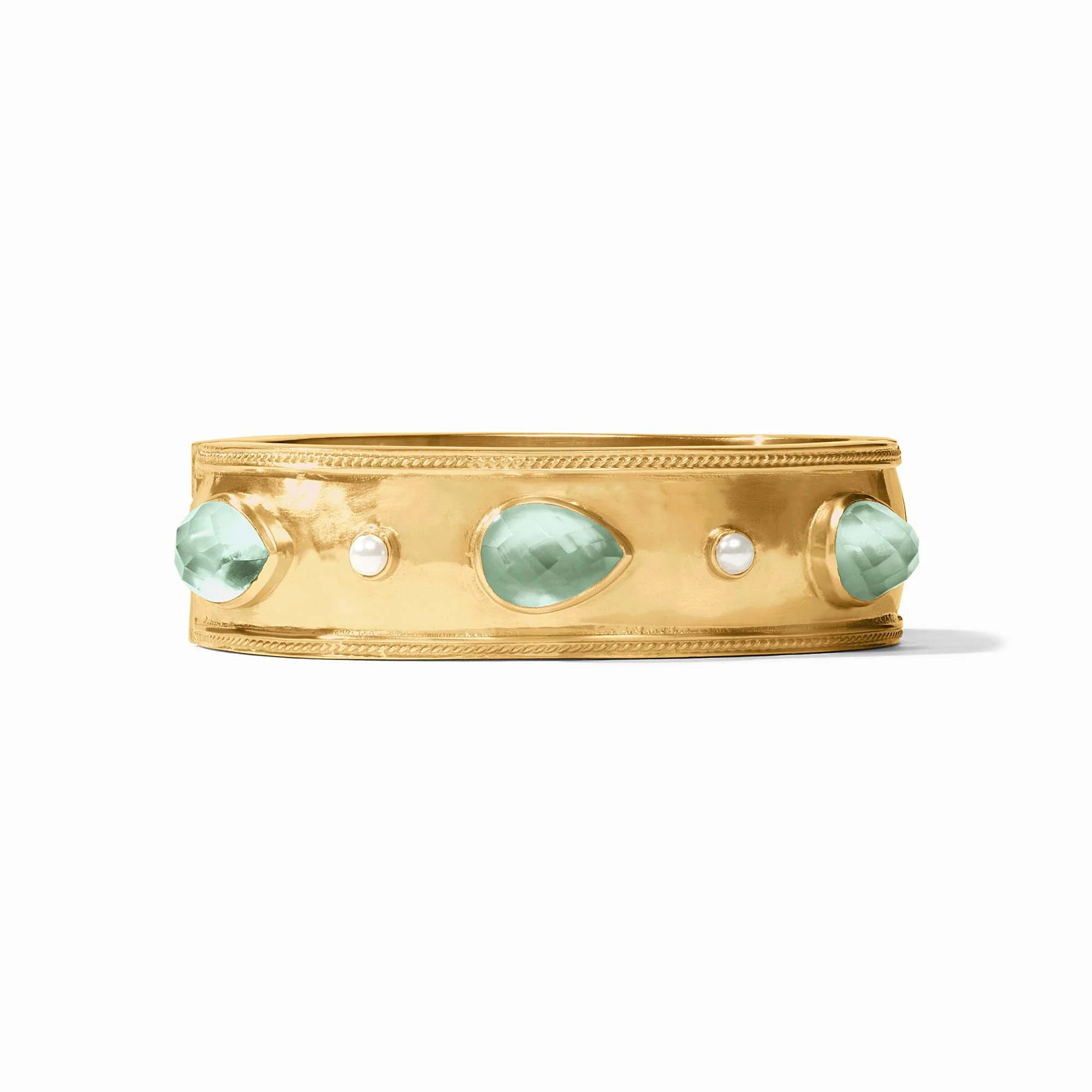 Cannes Stone Statement Hinge Bangle | Julie Vos | Julie Vos