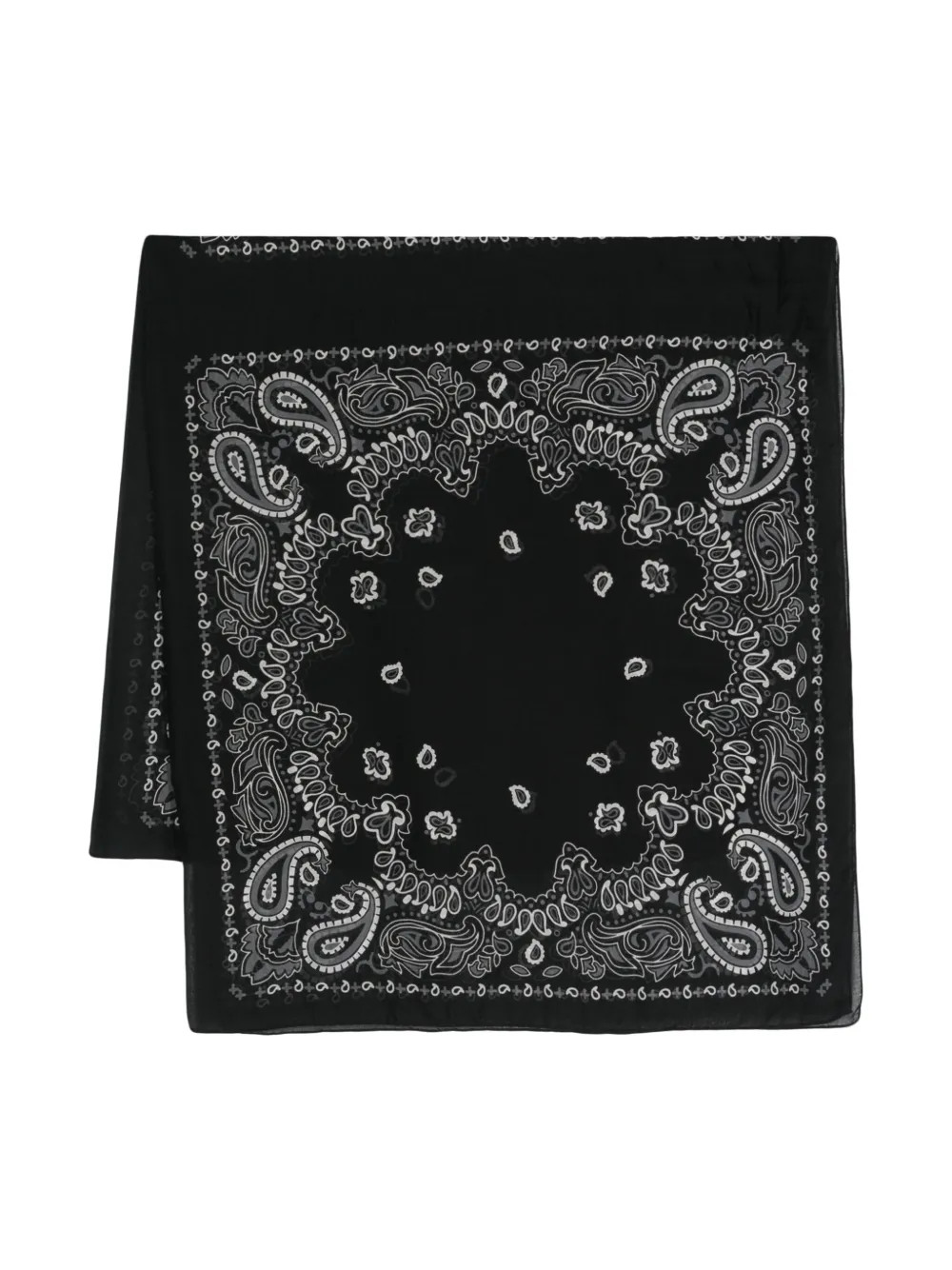 Destin Cot bandana-print Scarf | Black | FARFETCH | Farfetch Global
