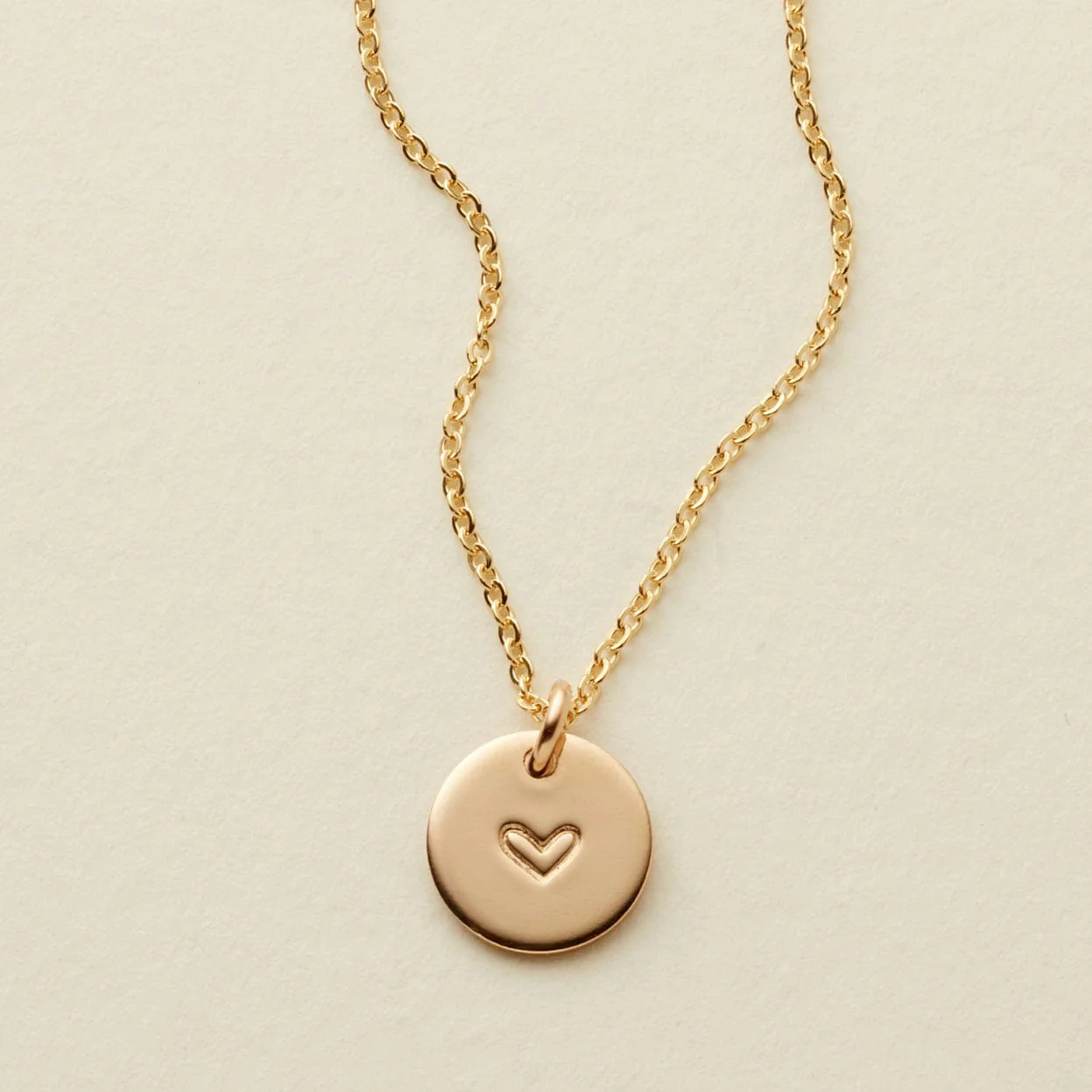 Heart Disc Necklace | Shop Simon