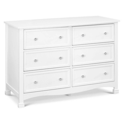 Davinci Kalani 6 Drawer Double Wide Dresser, White | Ashley