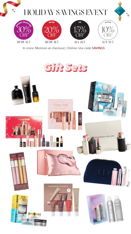 Sephora Sale: Gift Sets 

#LTKbeauty #LTKsalealert #LTKHoliday