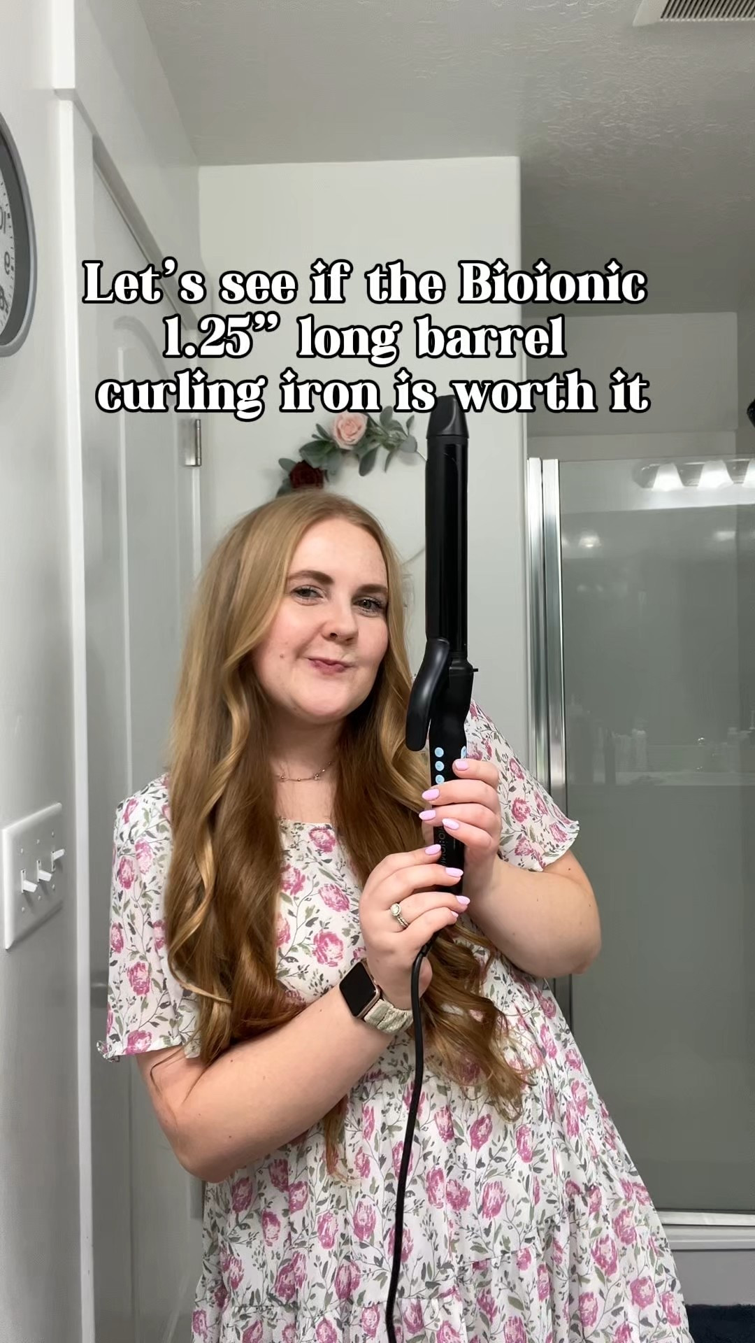 Loving the long barrel on the Bio Ionic curling iron!

#LTKBeauty