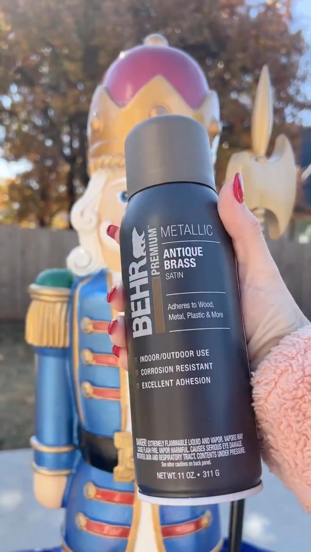 Come see how I transformed this classic Nutcracker into a neutral holiday statement piece! 🩶

#diynutcracker #diy #christmasdiy #christmas #christmas2025 #tistheseason

#LTKSeasonal #LTKHoliday #LTKHome