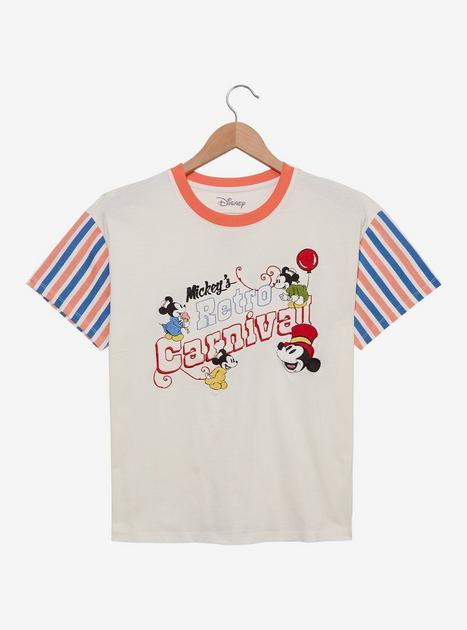 Her Universe Disney Mickey Retro Carnival Women's T-Shirt | BoxLunch