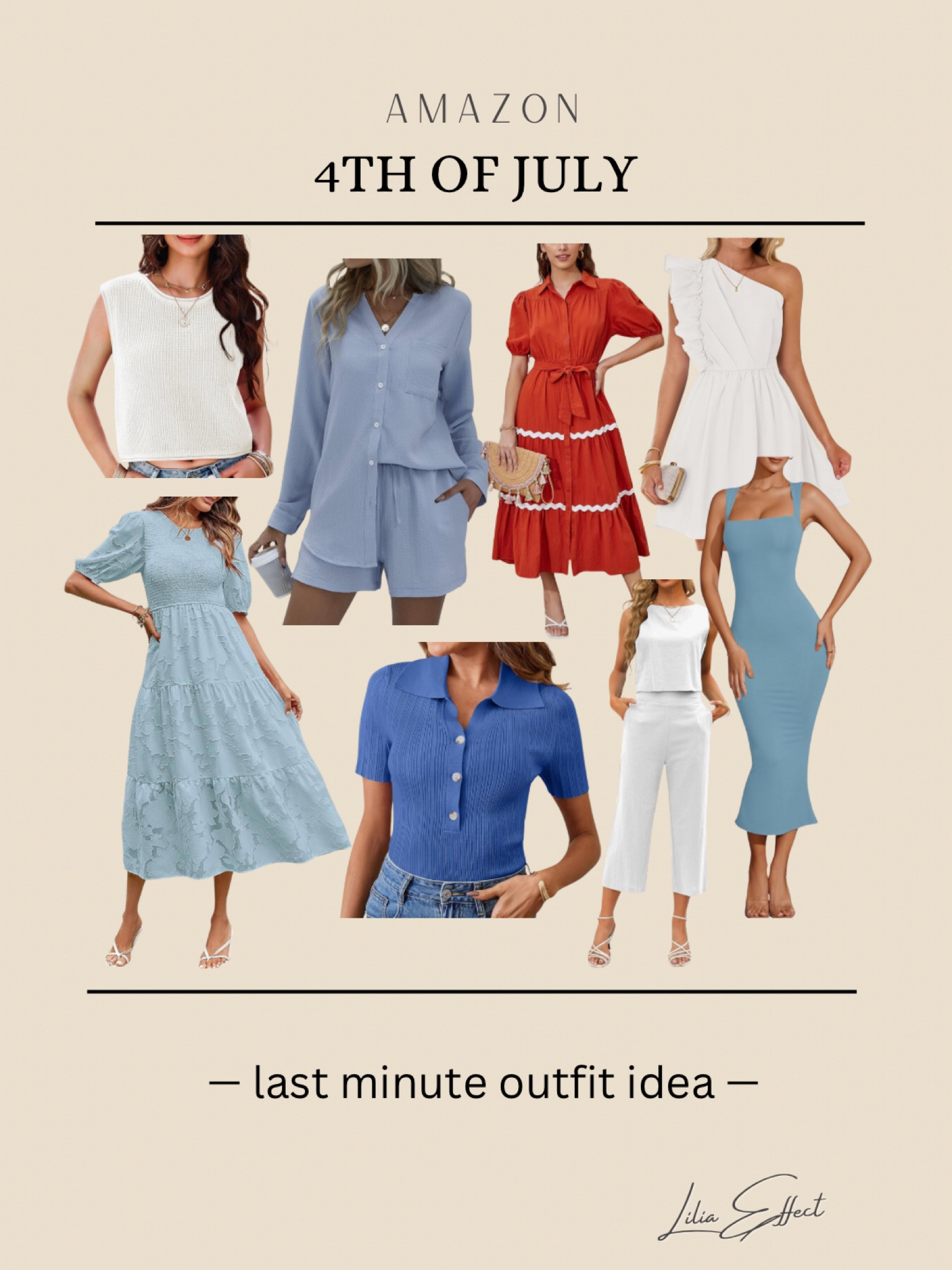 Amazon finds: 4th of July last minute outfit idea 🇺🇸

Summer dress • wedding guest dress • country concert outfit • 4th of July outfit • white dress • travel outfit • white blue and red outfit 

#LTKSaleAlert #LTKSummerSales #LTKStyleTip