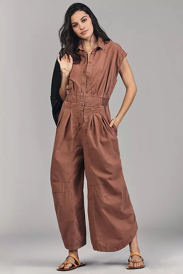 Shirting Parachute Jumpsuit | Anthropologie (US)