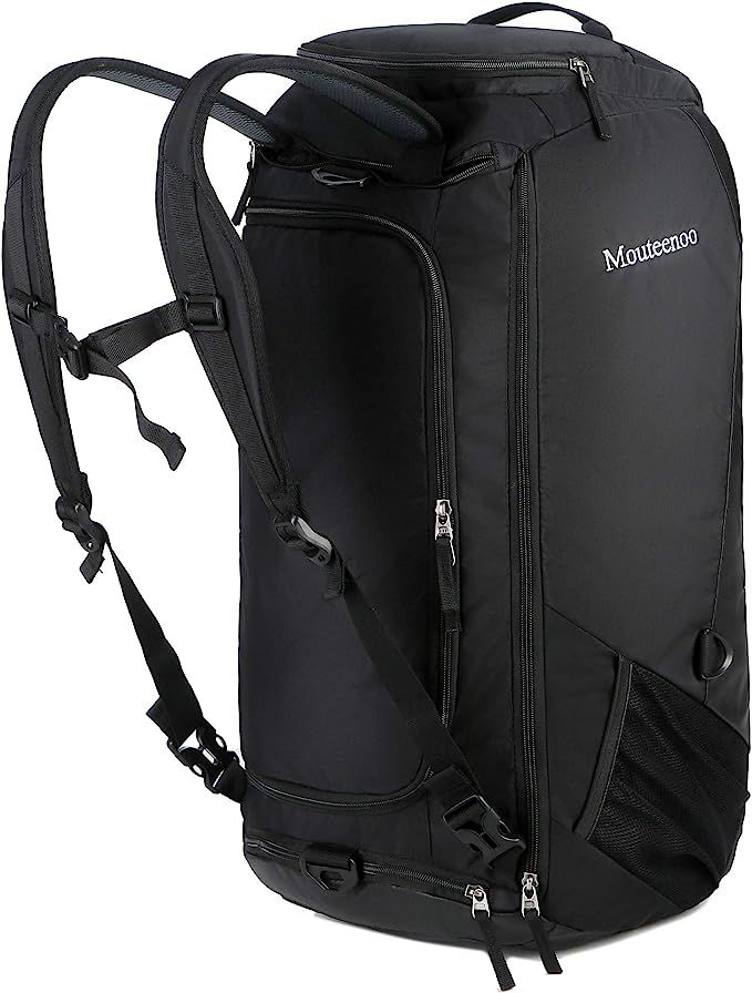 Mouteenoo Travel Duffel Backpack with Shoes Compartment Water Resistant Sports Duffle Gym Bag Wit... | Amazon (US)