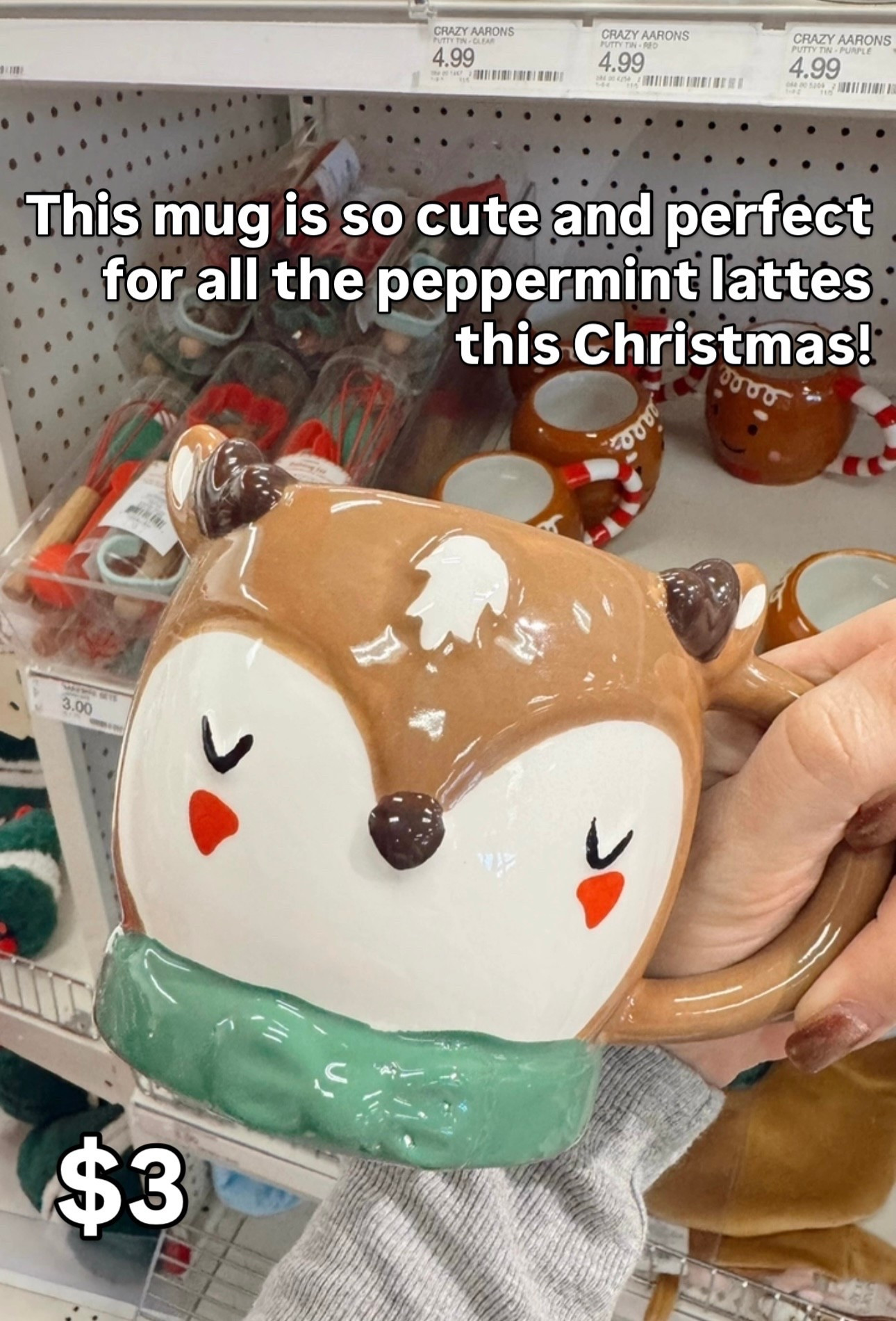 How adorable is this Christmas mug from Target! So cute and perfect for all the peppermint lattes this holiday season!

#LTKmomlife #LTKSeasonal #LTKHoliday
