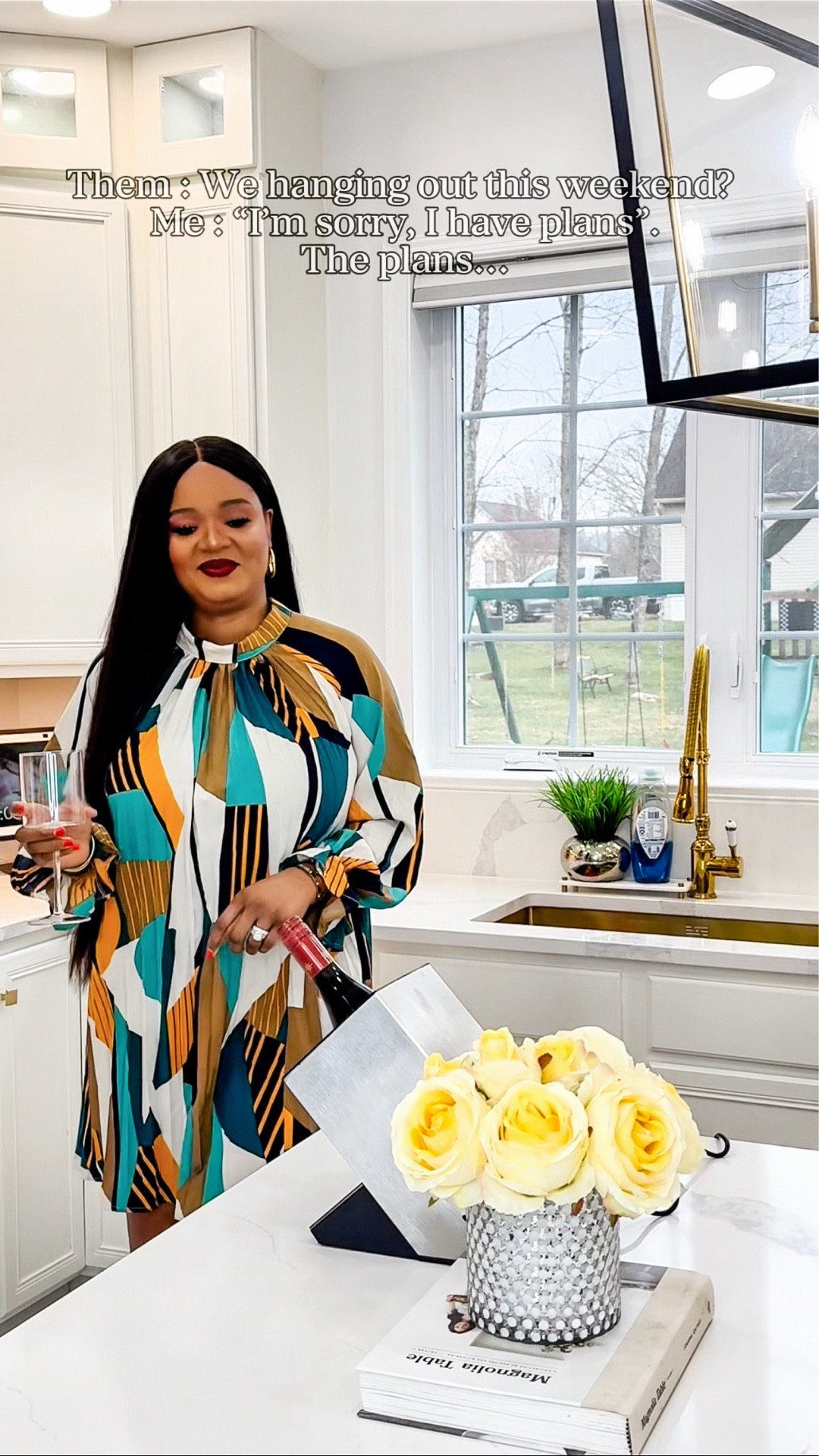 I’d rather be in my house, sipping my wine and minding my business than be out in them streets, lolll.
This Stainless Steel Iceless wine bottle Chiller keeps cold Up to 24h. Perfect for hosting💯



#LTKmomlife #LTKHome #LTKdayinmylife