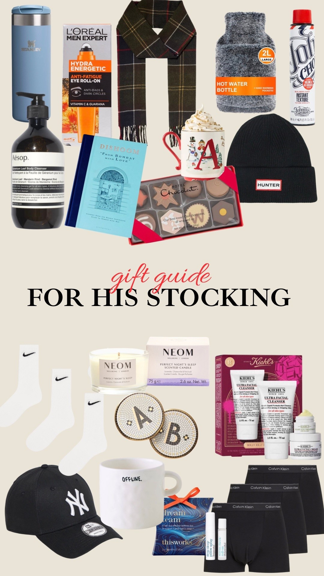 Stocking fillers for him 🧦🎁 I swear men are the hardest to buy for, especially for their stocking so lots of cute ideas of things he’ll actually enjoy 

#LTKFindsUnder50 #LTKCyberWeek #LTKGiftGuide