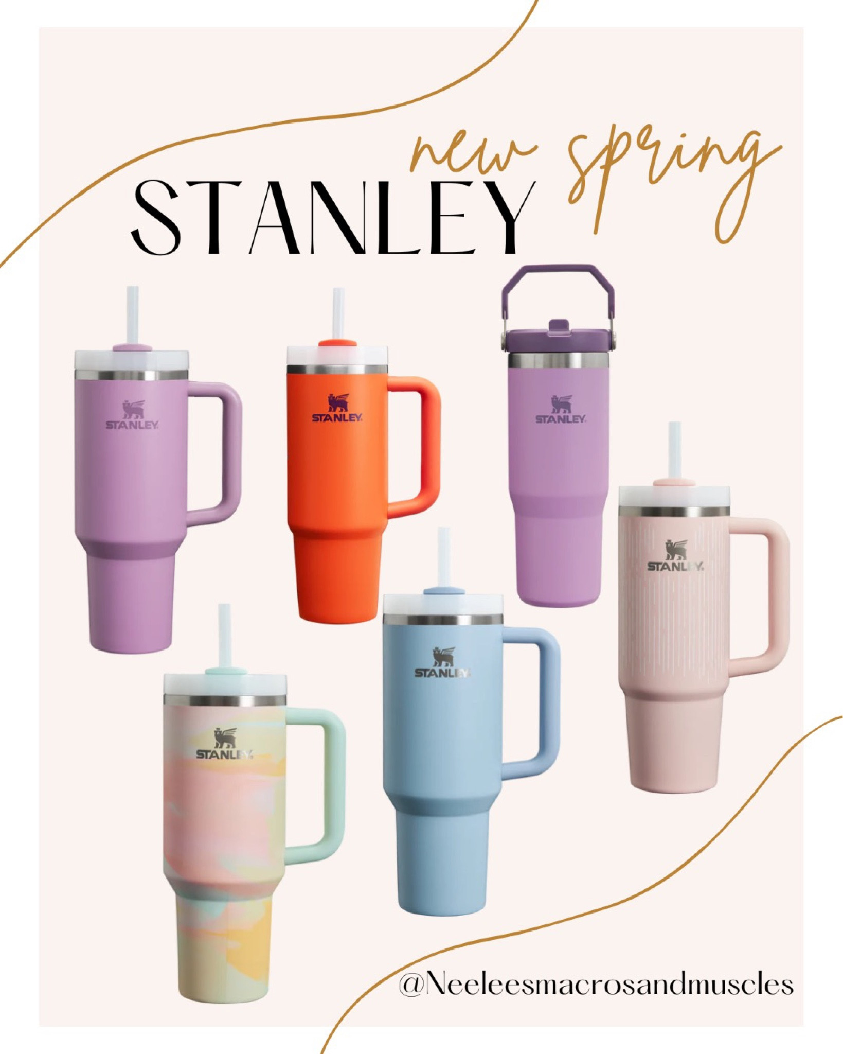 🌷SPRING STANLEY COLORS ARE HERE🌷

These are beautiful fun colors for spring! 😍

#liketkit #LTKSpringSale #LTKSeasonal #LTKfitness

#LTKfitness #LTKSpringSale #LTKSeasonal