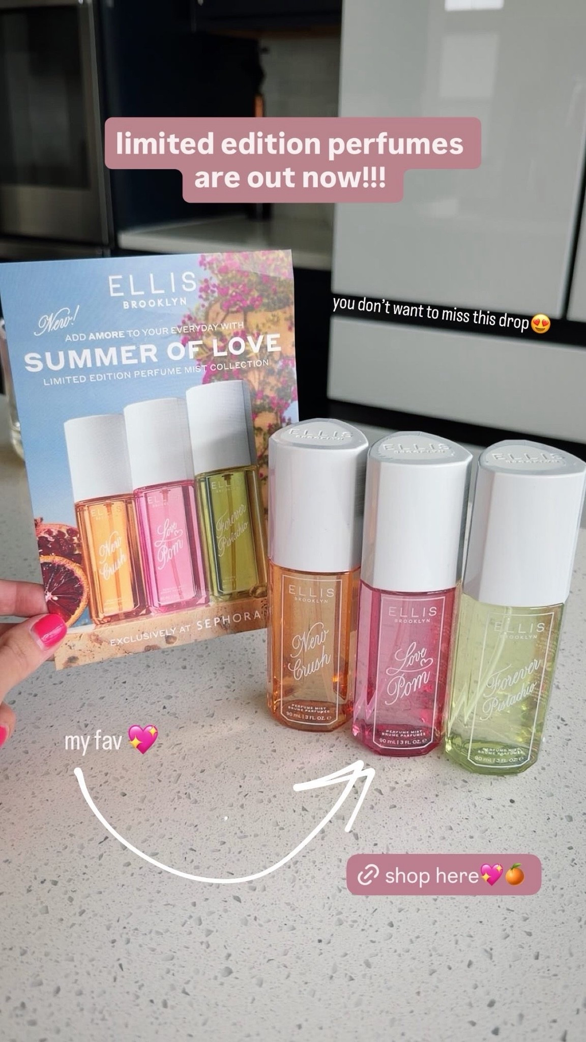 FAV limited edition summer perfumes from Ellis Brooklyn!!