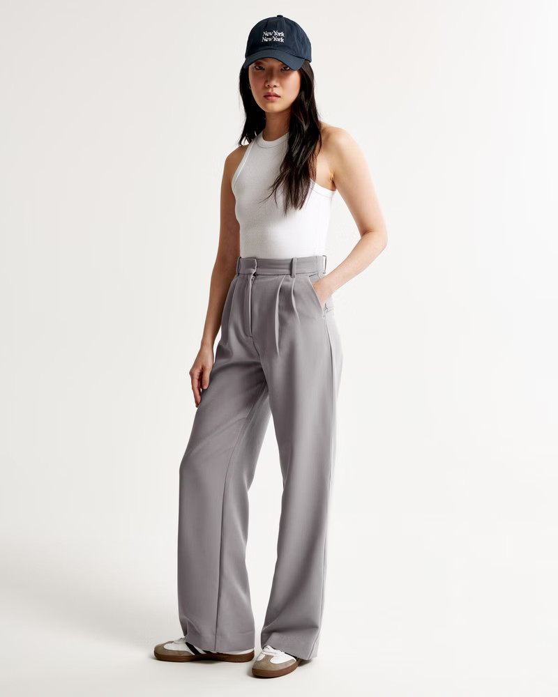 A&F Sloane Tailored Pant | Abercrombie & Fitch (US)