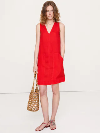 Linen Shift Dress | Banana Republic (US)