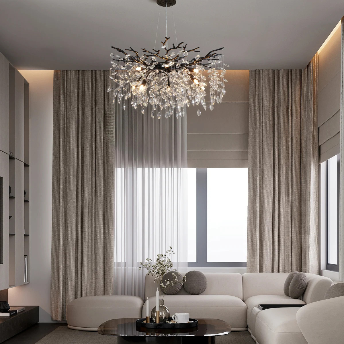 Paree Dimmable Crystal Chandelier | Wayfair North America