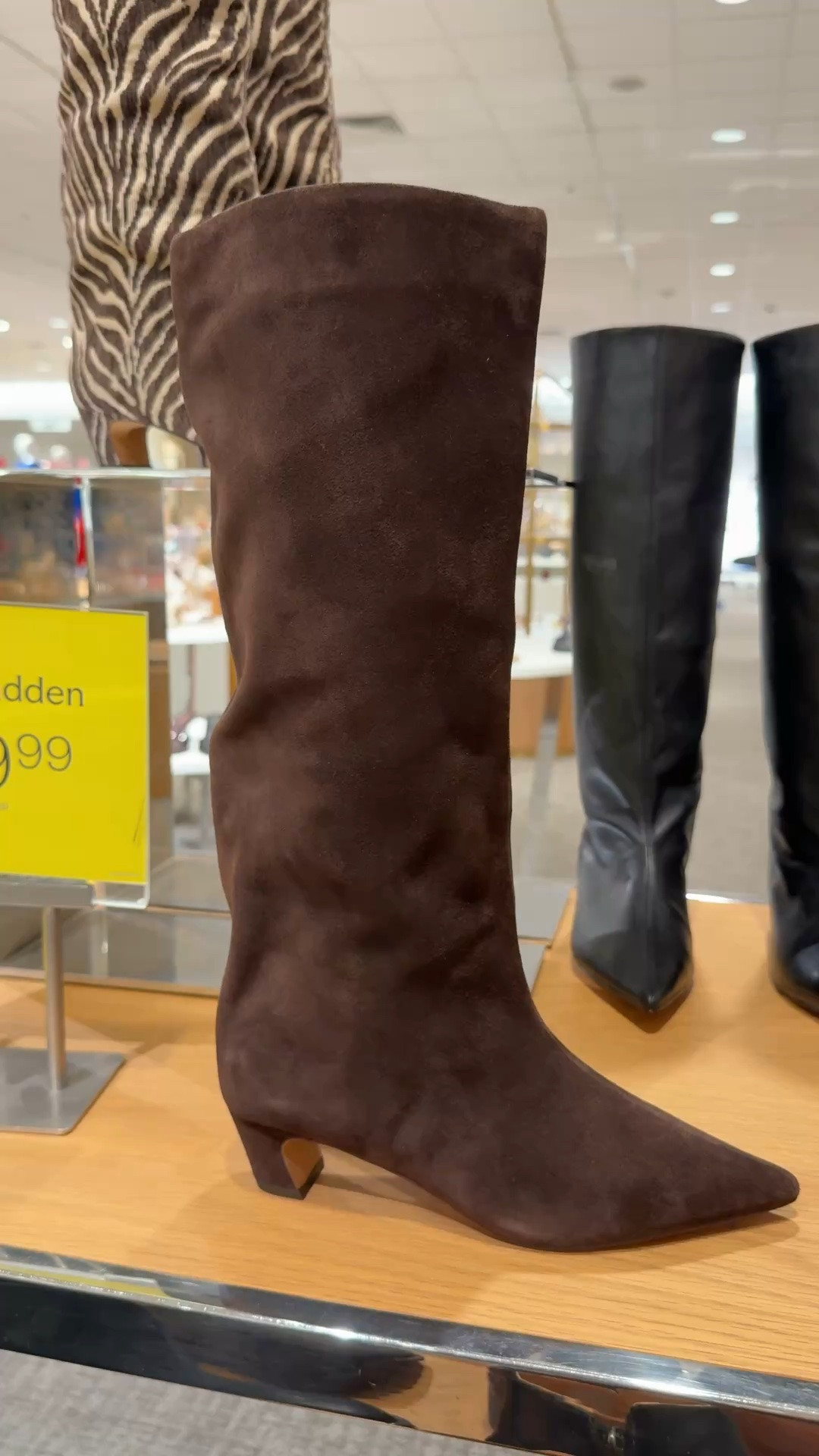 Loved these Nordstrom sale boots!! The chocolate suede for fall is so good!