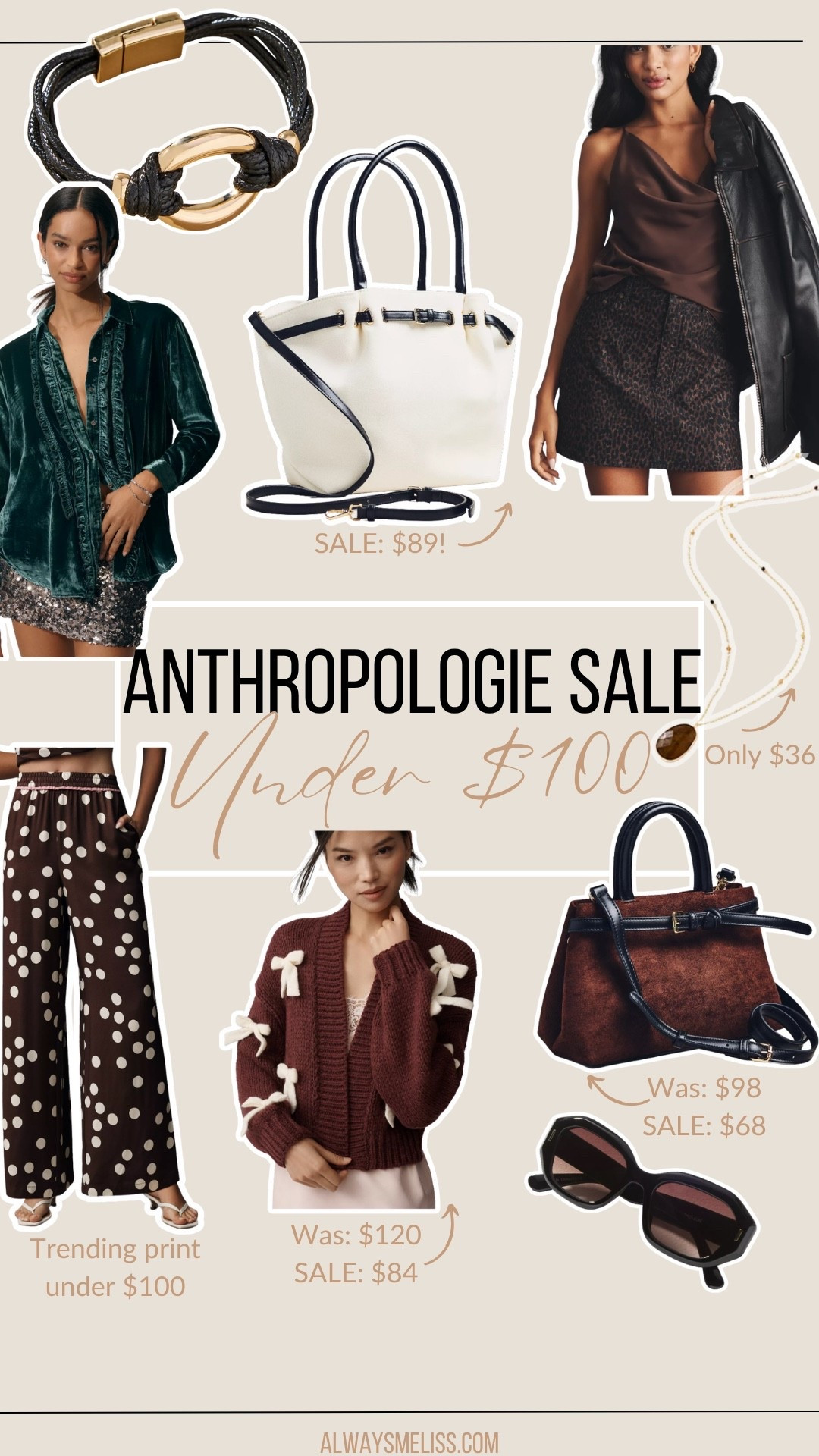 Anthro sale alert!! Rounding up some of my top picks all under $100. Loving the polka dot pants!

Fall purse
Fall sweater
Women’s pants 

#LTKSaleAlert #LTKStyleTip #LTKSeasonal