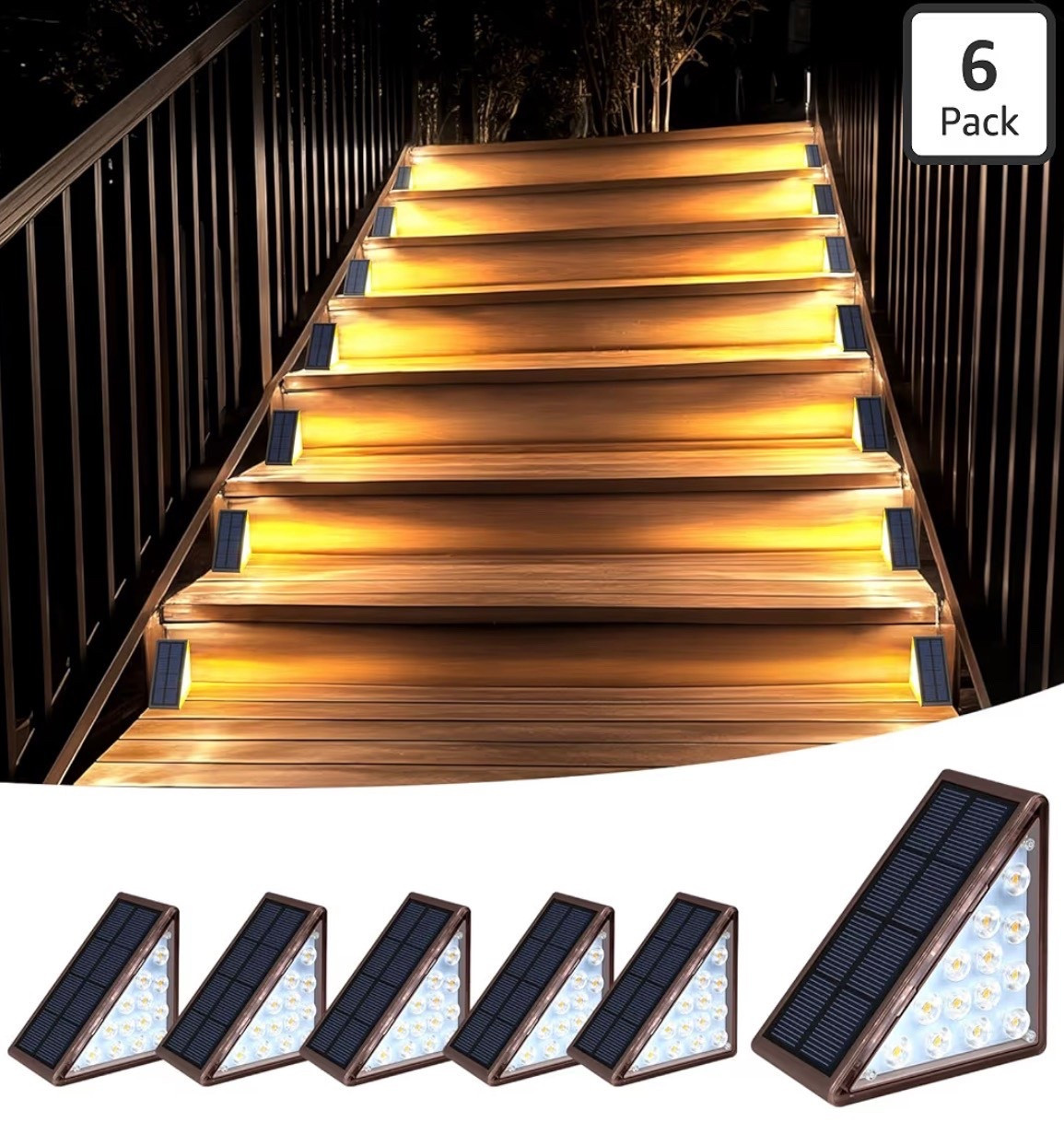 Illuminate and beautify your exterior steps! 

#LTKHome