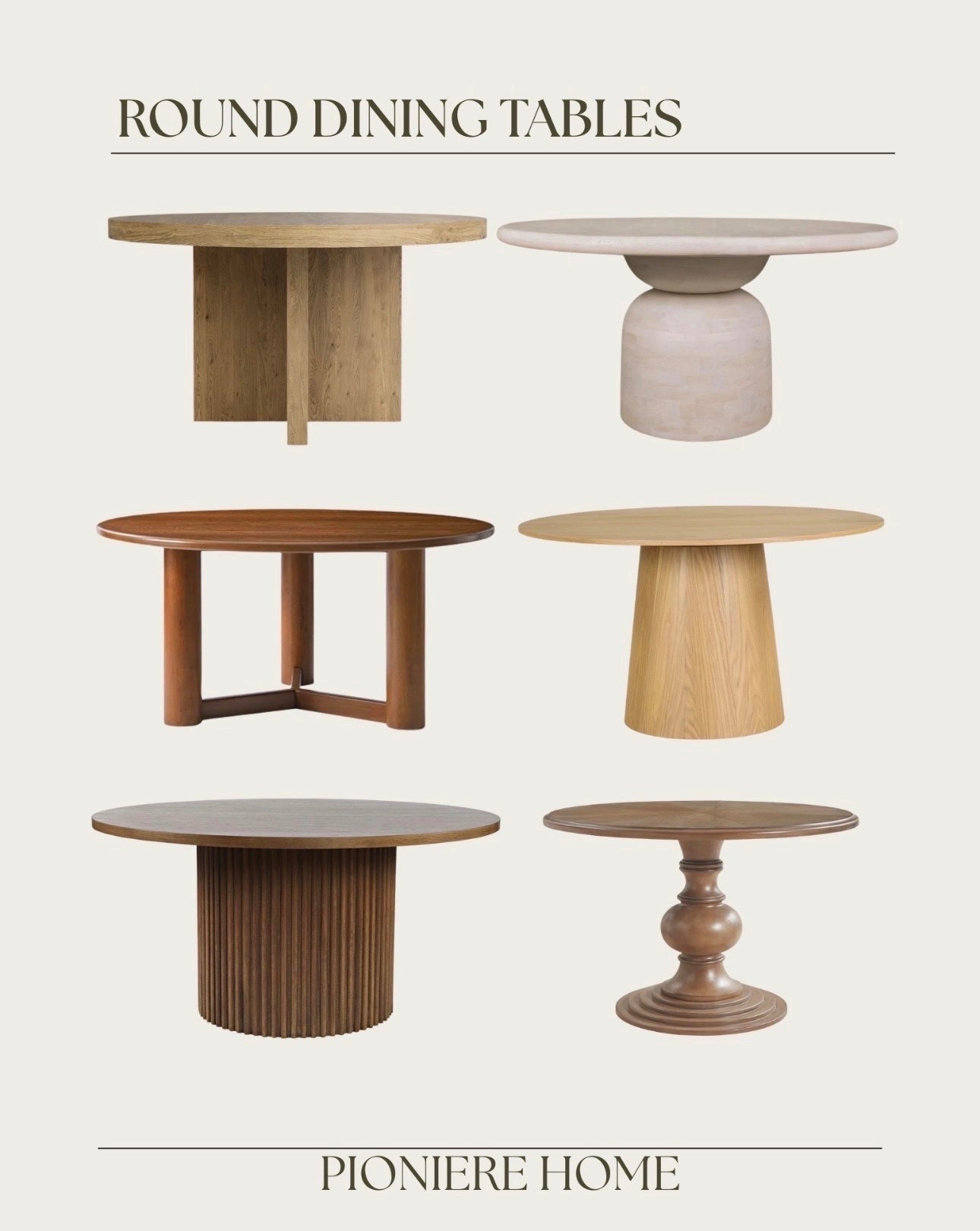Round dining tables on sale at Wayfair. Pedestal dining table, farmhouse dining table, round tables, wood dining tables, affordable furniture finds  


#LTKSeasonal #LTKSaleAlert #LTKHome