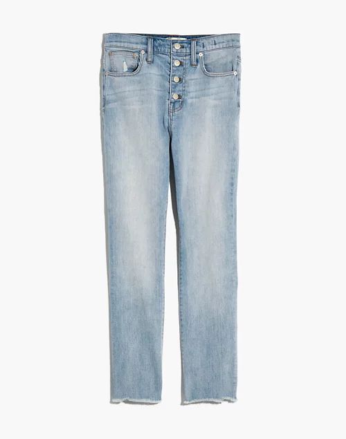 The Tall High-Rise Slim Boyjean in Fitzgerald Wash: Button-Front Edition | Madewell