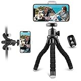 Aureday Phone Tripod, Flexible Tripod for iPhone and Android Cell Phone, Portable Small Tripod wi... | Amazon (US)