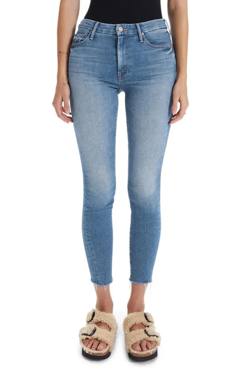The Looker Fray Hem Ankle Skinny Jeans | Nordstrom | Nordstrom
