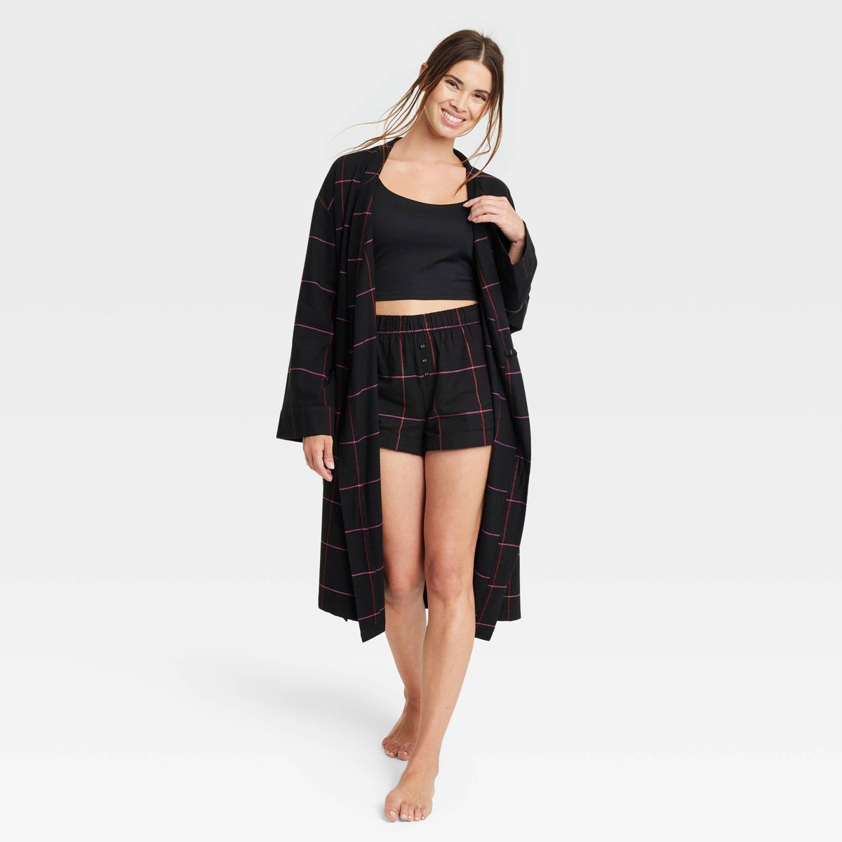 Women's Flannel Robe - Stars Above™ | Target